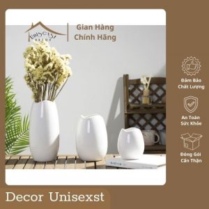 Bộ bình cắm hoa deco của nhà Unisex